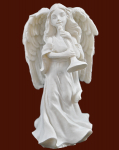 Kleine Engelfigur mit Posaune Höhe: 6,5 cm